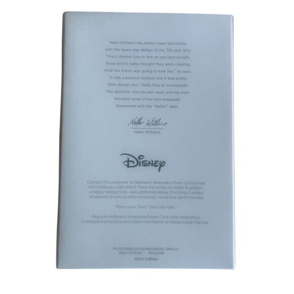 Hallmark Keepsake Jolly Donald Disney Christmas Carolers Storytellers Ornament - Picture 4 of 4